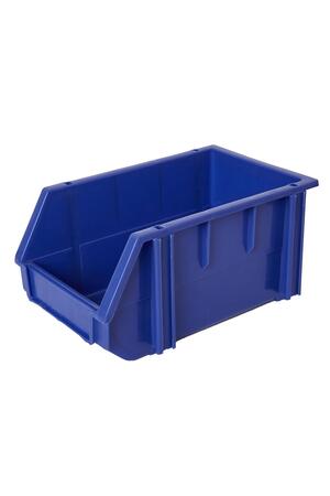 Boîte de rangement Bleu Plastique h5 